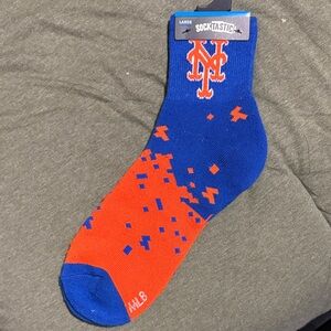 New York Mets Blue and Orange Men's Socks